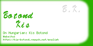 botond kis business card